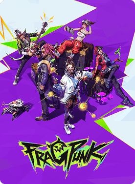 FragPunk logo – Competitive FPS game with fast-paced action.